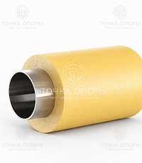 Стальная труба D 133 в ППМ изоляции