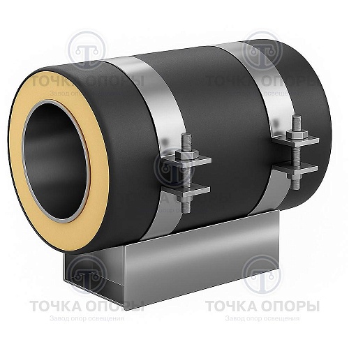 Скользящая опора СПОк 720/900.100 подкладная канальная для труб в ППУ