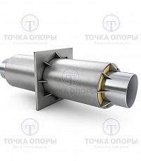 Элемент щитовой неподвижной опоры для трубопроводов в ППМ изоляции НО ППМИ