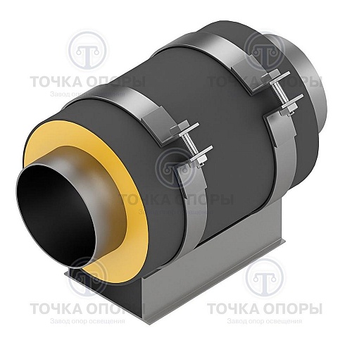 Скользящая опора СПО 108/180.100 подкладная для труб в ППУ